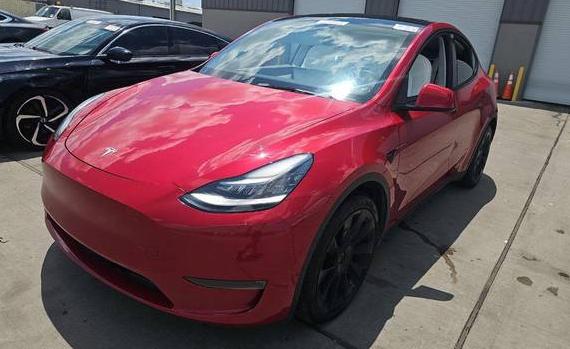 TESLA MODEL Y 2021 5YJYGDEEXMF102682 image